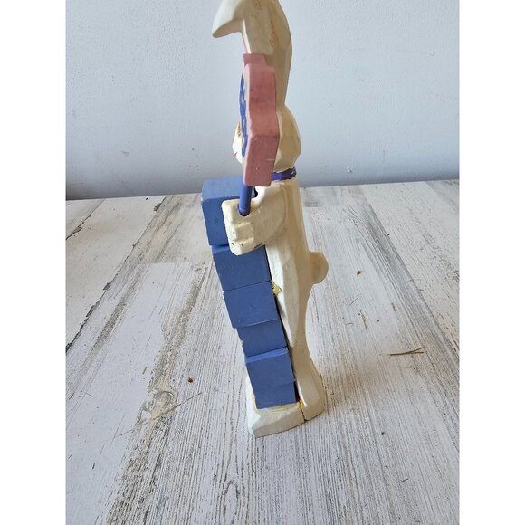 vintage Midwest Cannon Easter Bunny rabbit decor totem pencil skinny - Picture 2 of 9